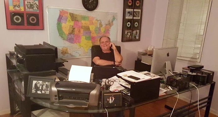 Larry in the office