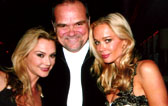 Larry with Lauren Woodland and Jennifer Gareis