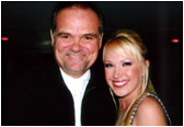 Larry with Adrienne Frantz