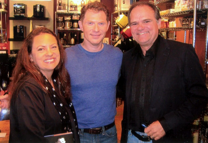 Bobby Flay & Masika at The Grove for Bobby’s book signing