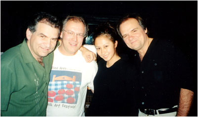 Tom Weir, Larry Weir, recording artist  Melissa Reese and Academy Award Winning composer Tom Whitlock (Top Gun).
