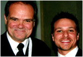 Larry with Drew Lachey
