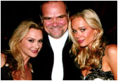 Larry with Lauren Woodland and Jennifer Gareis
