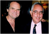 Larry with Ben Stein of 'Win Ben Stein's Money' and Ferris Bueller fame.