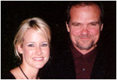 Larry with Dixie Chick Martie Seidel.