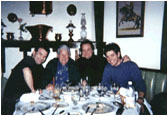Larry Weir, Michael Damian, Tom Weir and Larry Weir Snr! All the Weir men!