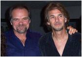 Larry with Kenny Loggins.