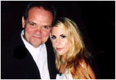 Larry with Mandy Perkins.